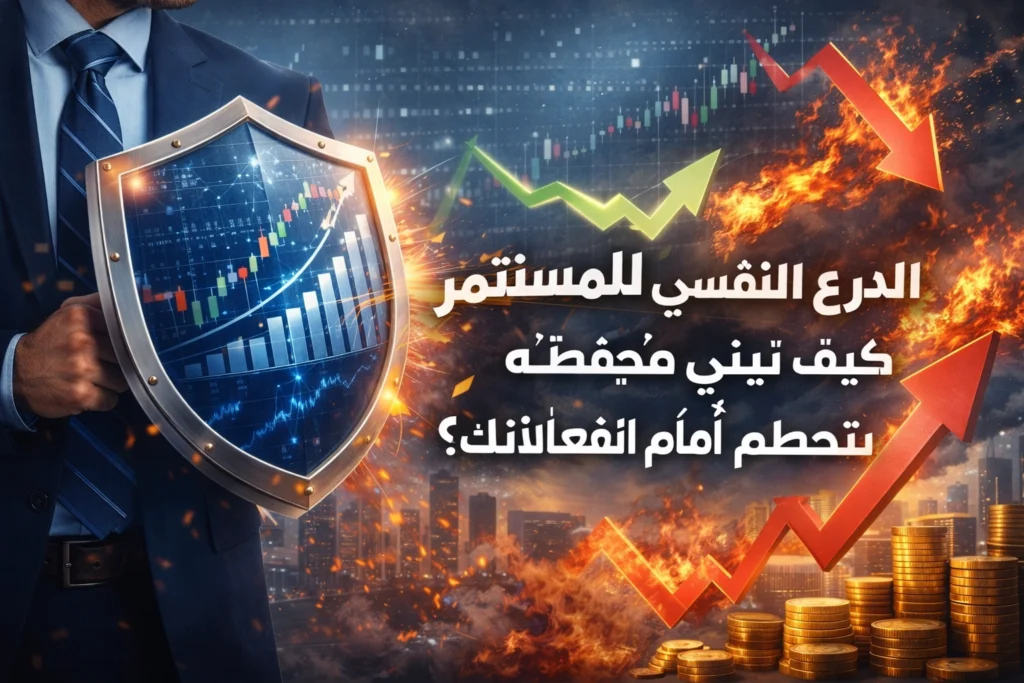 الدرع النفسي للمستثمر: كيف تبني محفظة لا تتحطم أمام انفعالاتك؟
